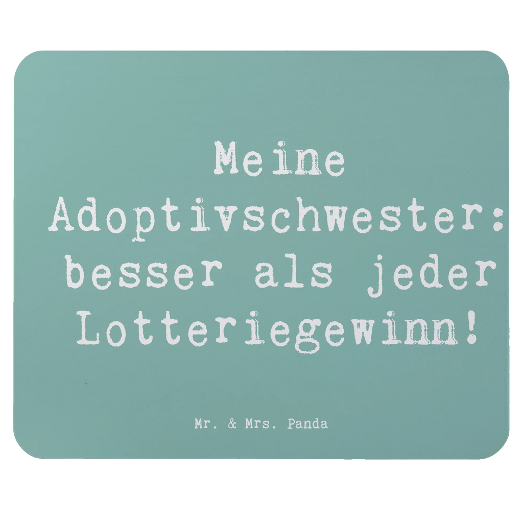 Mauspad Spruch Adoptivschwester Wunder Mousepad, Computer zubehör, Büroausstattung, PC Zubehör, Arbeitszimmer, Mauspad, Einzigartiges Mauspad, Designer Mauspad, Mausunterlage, Mauspad Büro, Familie, Vatertag, Muttertag, Bruder, Schwester, Mama, Papa, Oma, Opa