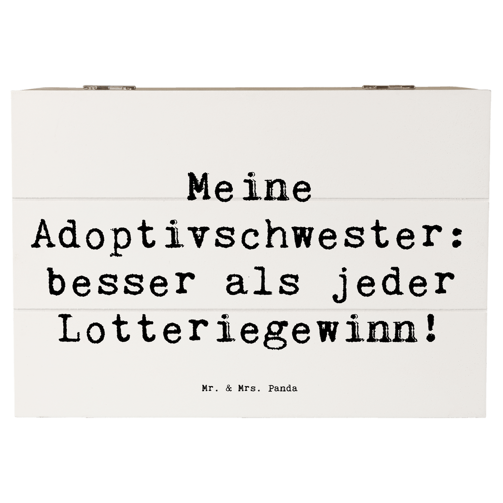 Holzkiste Spruch Adoptivschwester Wunder Holzkiste, Kiste, Schatzkiste, Truhe, Schatulle, XXL, Erinnerungsbox, Erinnerungskiste, Dekokiste, Aufbewahrungsbox, Geschenkbox, Geschenkdose, Familie, Vatertag, Muttertag, Bruder, Schwester, Mama, Papa, Oma, Opa