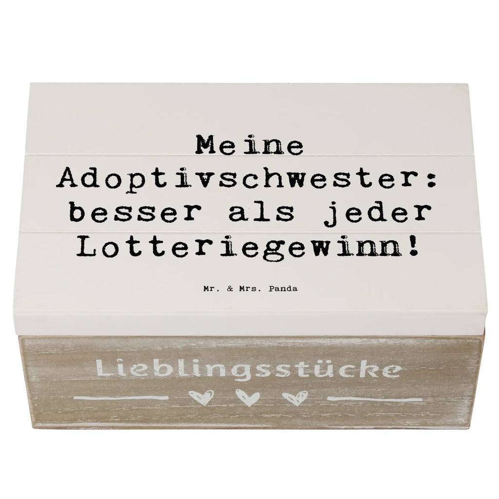 Holzkiste Spruch Adoptivschwester Wunder Holzkiste, Kiste, Schatzkiste, Truhe, Schatulle, XXL, Erinnerungsbox, Erinnerungskiste, Dekokiste, Aufbewahrungsbox, Geschenkbox, Geschenkdose, Familie, Vatertag, Muttertag, Bruder, Schwester, Mama, Papa, Oma, Opa