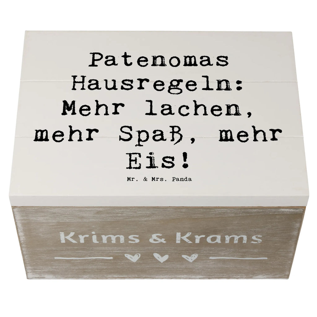 Holzkiste Spruch Patenoma Hausregeln Holzkiste, Kiste, Schatzkiste, Truhe, Schatulle, XXL, Erinnerungsbox, Erinnerungskiste, Dekokiste, Aufbewahrungsbox, Geschenkbox, Geschenkdose, Familie, Vatertag, Muttertag, Bruder, Schwester, Mama, Papa, Oma, Opa