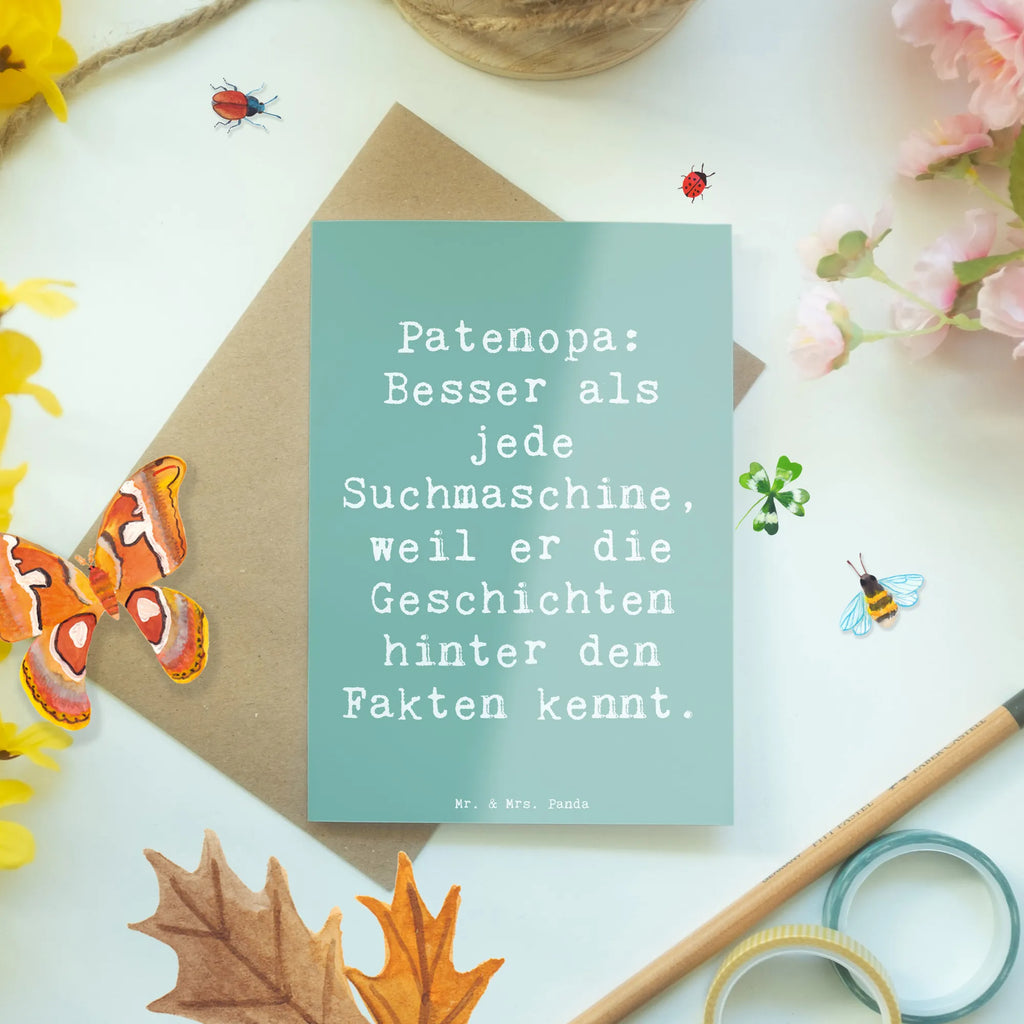 Grußkarte Spruch Patenopa Geschichten Grußkarte, Klappkarte, Einladungskarte, Glückwunschkarte, Hochzeitskarte, Geburtstagskarte, Karte, Ansichtskarten, Familie, Vatertag, Muttertag, Bruder, Schwester, Mama, Papa, Oma, Opa