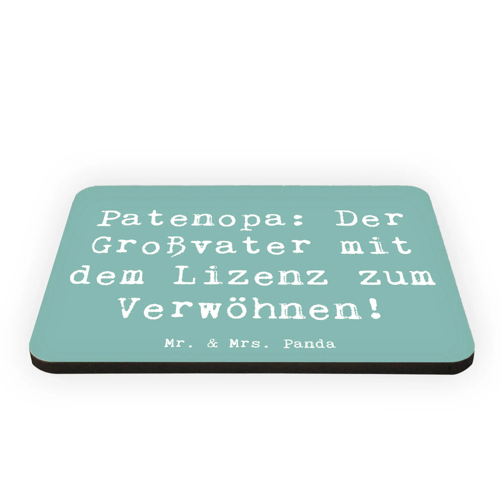 Magnet Spruch Patenopa Verwöhnung Kühlschrankmagnet, Pinnwandmagnet, Souvenir Magnet, Motivmagnete, Dekomagnet, Whiteboard Magnet, Notiz Magnet, Kühlschrank Dekoration, Familie, Vatertag, Muttertag, Bruder, Schwester, Mama, Papa, Oma, Opa