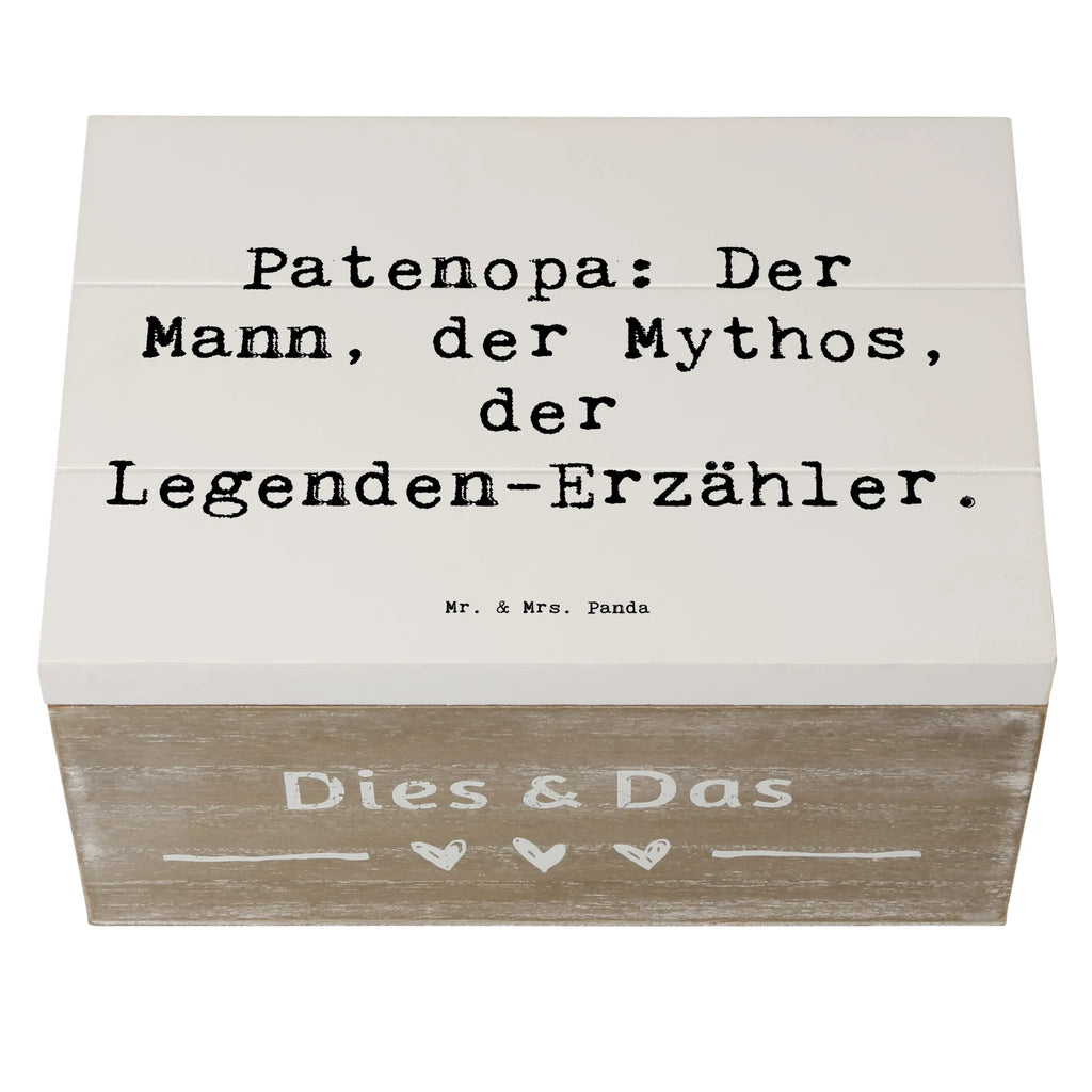 Holzkiste Spruch Patenopa Legende Holzkiste, Kiste, Schatzkiste, Truhe, Schatulle, XXL, Erinnerungsbox, Erinnerungskiste, Dekokiste, Aufbewahrungsbox, Geschenkbox, Geschenkdose, Familie, Vatertag, Muttertag, Bruder, Schwester, Mama, Papa, Oma, Opa