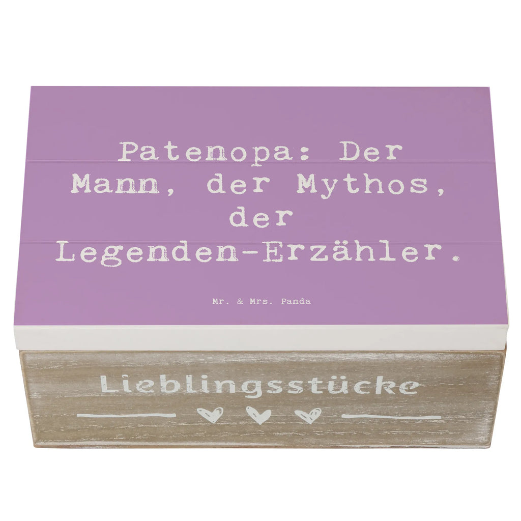 Holzkiste Spruch Patenopa Legende Holzkiste, Kiste, Schatzkiste, Truhe, Schatulle, XXL, Erinnerungsbox, Erinnerungskiste, Dekokiste, Aufbewahrungsbox, Geschenkbox, Geschenkdose, Familie, Vatertag, Muttertag, Bruder, Schwester, Mama, Papa, Oma, Opa