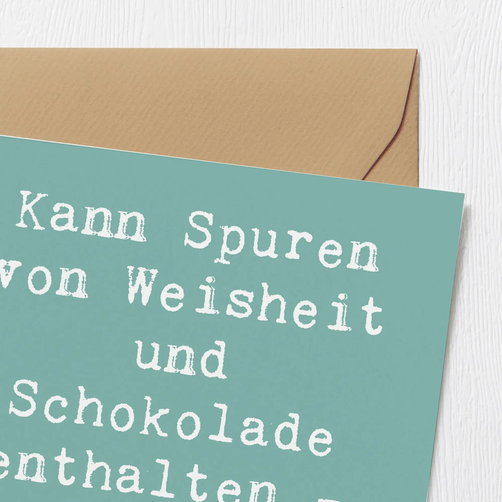 Deluxe Karte Spruch Patenopa und Weisheit Karte, Grußkarte, Klappkarte, Einladungskarte, Glückwunschkarte, Hochzeitskarte, Geburtstagskarte, Hochwertige Grußkarte, Hochwertige Klappkarte, Familie, Vatertag, Muttertag, Bruder, Schwester, Mama, Papa, Oma, Opa