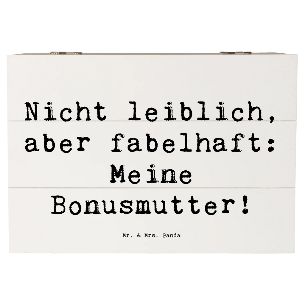 Holzkiste Spruch Bonusmutter Holzkiste, Kiste, Schatzkiste, Truhe, Schatulle, XXL, Erinnerungsbox, Erinnerungskiste, Dekokiste, Aufbewahrungsbox, Geschenkbox, Geschenkdose, Familie, Vatertag, Muttertag, Bruder, Schwester, Mama, Papa, Oma, Opa