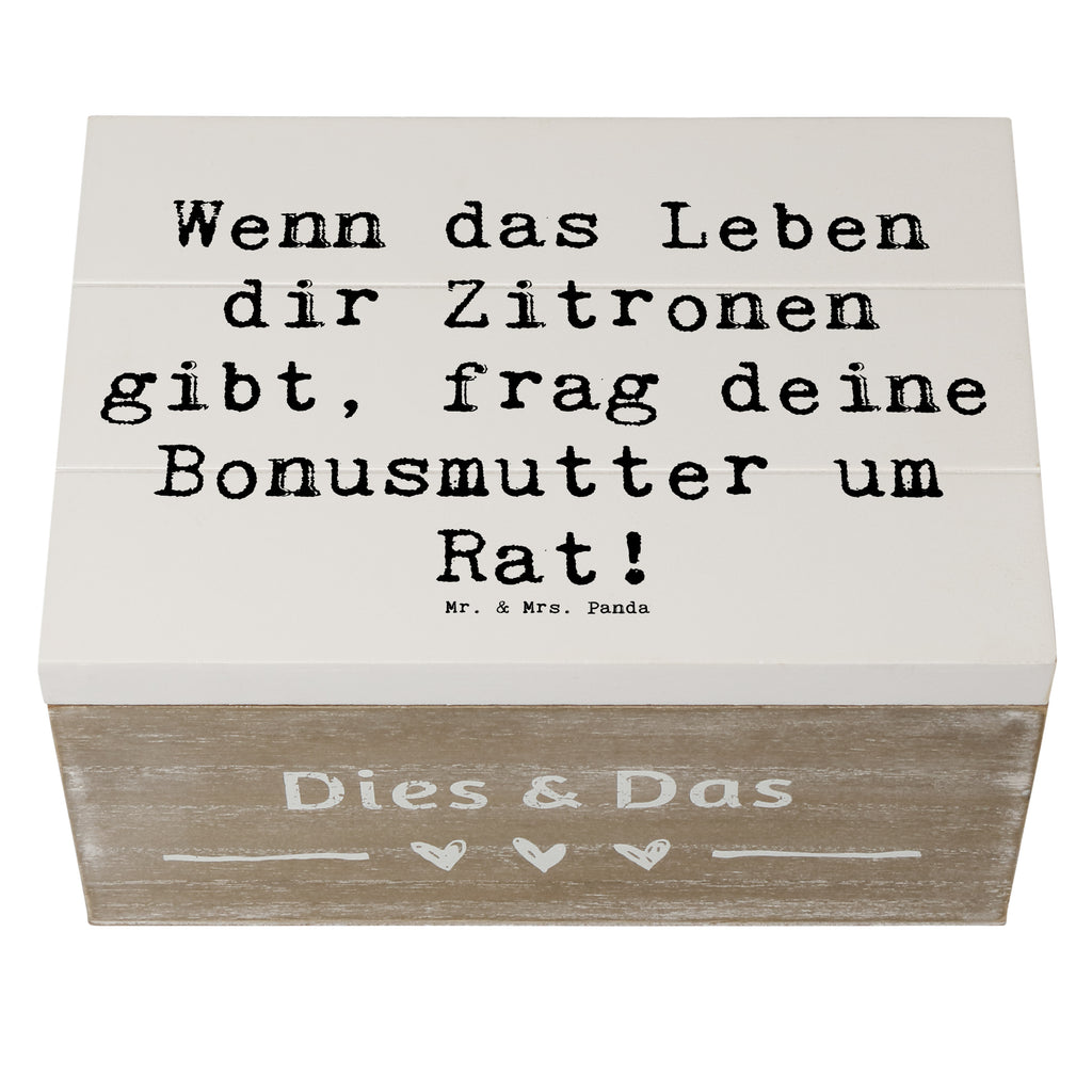 Holzkiste Spruch Rat bei Bonusmutter Holzkiste, Kiste, Schatzkiste, Truhe, Schatulle, XXL, Erinnerungsbox, Erinnerungskiste, Dekokiste, Aufbewahrungsbox, Geschenkbox, Geschenkdose, Familie, Vatertag, Muttertag, Bruder, Schwester, Mama, Papa, Oma, Opa