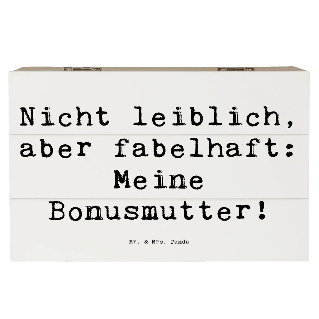 Holzkiste Spruch Bonusmutter Holzkiste, Kiste, Schatzkiste, Truhe, Schatulle, XXL, Erinnerungsbox, Erinnerungskiste, Dekokiste, Aufbewahrungsbox, Geschenkbox, Geschenkdose, Familie, Vatertag, Muttertag, Bruder, Schwester, Mama, Papa, Oma, Opa