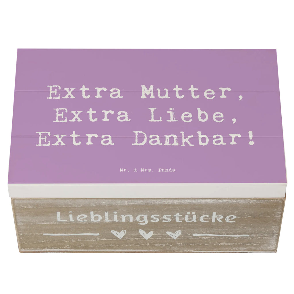 Holzkiste Spruch Bonusmutter Extra Liebe Holzkiste, Kiste, Schatzkiste, Truhe, Schatulle, XXL, Erinnerungsbox, Erinnerungskiste, Dekokiste, Aufbewahrungsbox, Geschenkbox, Geschenkdose, Familie, Vatertag, Muttertag, Bruder, Schwester, Mama, Papa, Oma, Opa