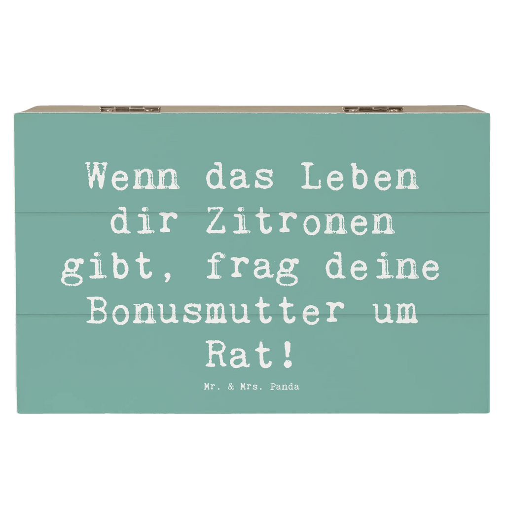 Holzkiste Spruch Rat bei Bonusmutter Holzkiste, Kiste, Schatzkiste, Truhe, Schatulle, XXL, Erinnerungsbox, Erinnerungskiste, Dekokiste, Aufbewahrungsbox, Geschenkbox, Geschenkdose, Familie, Vatertag, Muttertag, Bruder, Schwester, Mama, Papa, Oma, Opa