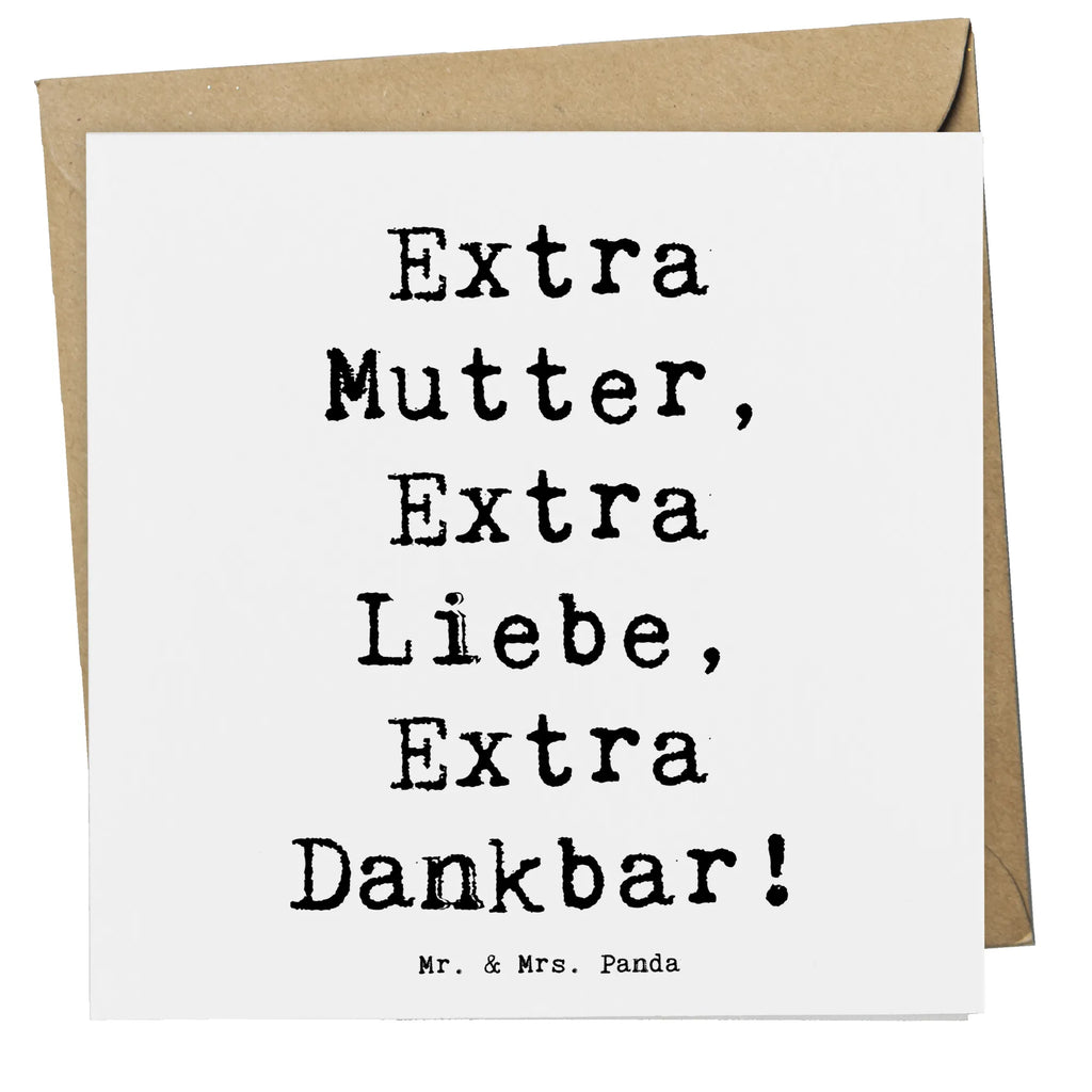 Deluxe Karte Spruch Bonusmutter Extra Liebe Karte, Grußkarte, Klappkarte, Einladungskarte, Glückwunschkarte, Hochzeitskarte, Geburtstagskarte, Hochwertige Grußkarte, Hochwertige Klappkarte, Familie, Vatertag, Muttertag, Bruder, Schwester, Mama, Papa, Oma, Opa