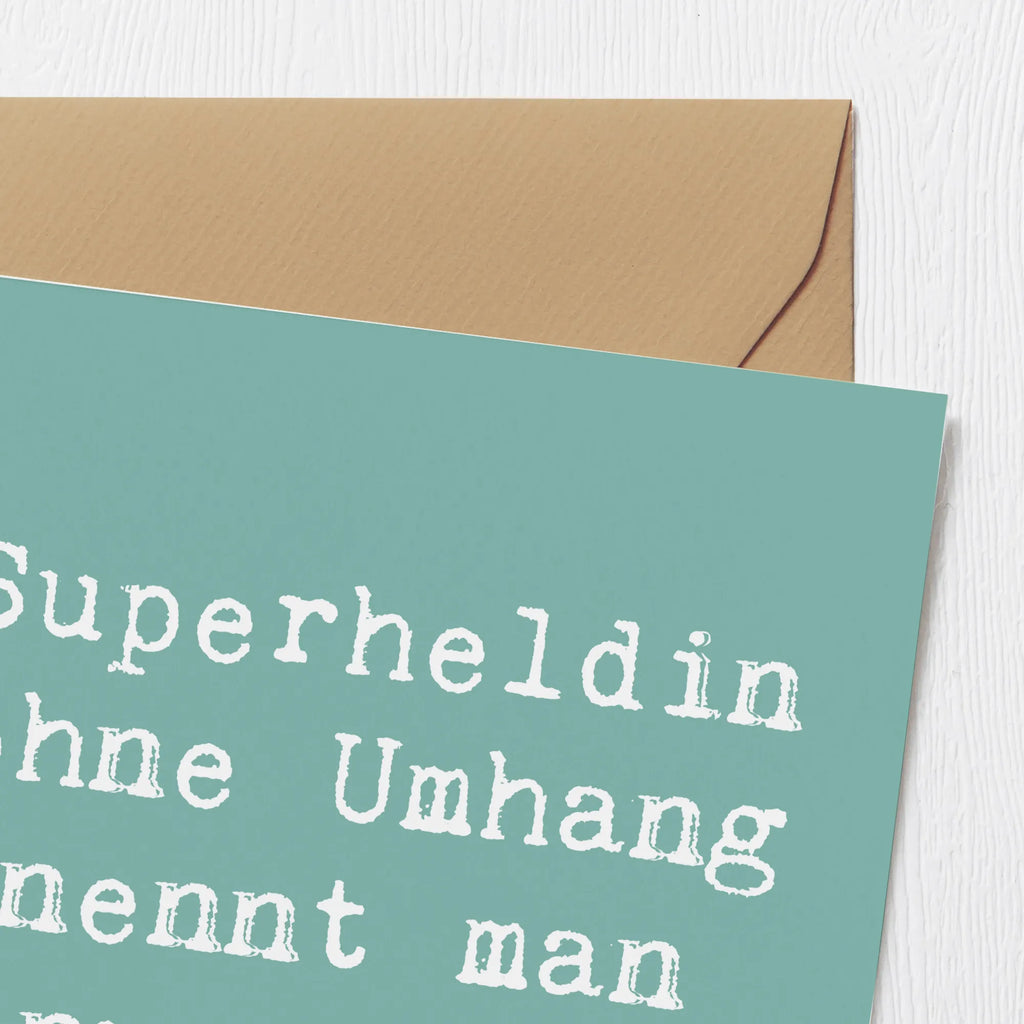 Deluxe Karte Spruch Bonusmutter Superheld Karte, Grußkarte, Klappkarte, Einladungskarte, Glückwunschkarte, Hochzeitskarte, Geburtstagskarte, Hochwertige Grußkarte, Hochwertige Klappkarte, Familie, Vatertag, Muttertag, Bruder, Schwester, Mama, Papa, Oma, Opa