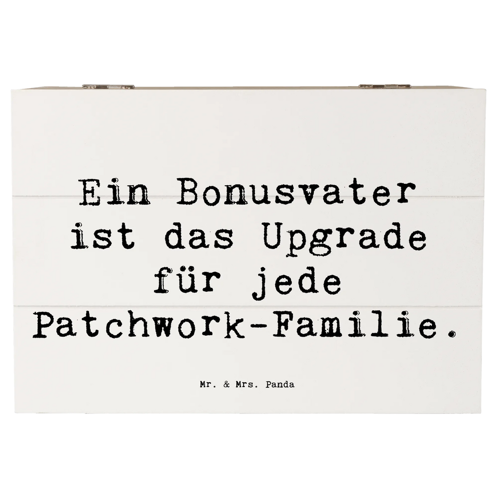 Holzkiste Spruch Bonusvater Upgrade Holzkiste, Kiste, Schatzkiste, Truhe, Schatulle, XXL, Erinnerungsbox, Erinnerungskiste, Dekokiste, Aufbewahrungsbox, Geschenkbox, Geschenkdose, Familie, Vatertag, Muttertag, Bruder, Schwester, Mama, Papa, Oma, Opa