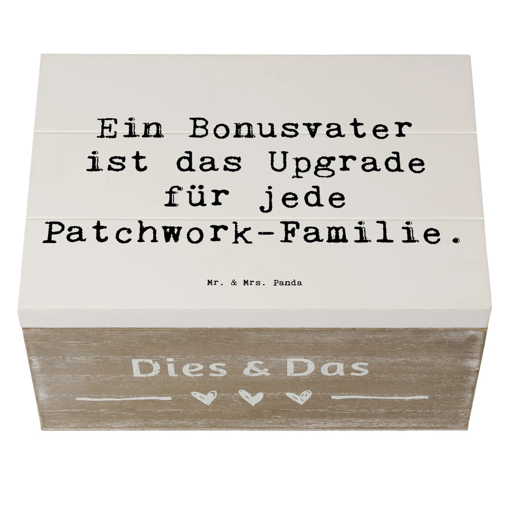 Holzkiste Spruch Bonusvater Upgrade Holzkiste, Kiste, Schatzkiste, Truhe, Schatulle, XXL, Erinnerungsbox, Erinnerungskiste, Dekokiste, Aufbewahrungsbox, Geschenkbox, Geschenkdose, Familie, Vatertag, Muttertag, Bruder, Schwester, Mama, Papa, Oma, Opa