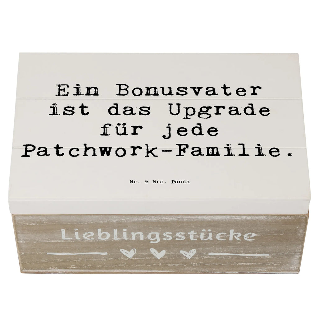 Holzkiste Spruch Bonusvater Upgrade Holzkiste, Kiste, Schatzkiste, Truhe, Schatulle, XXL, Erinnerungsbox, Erinnerungskiste, Dekokiste, Aufbewahrungsbox, Geschenkbox, Geschenkdose, Familie, Vatertag, Muttertag, Bruder, Schwester, Mama, Papa, Oma, Opa