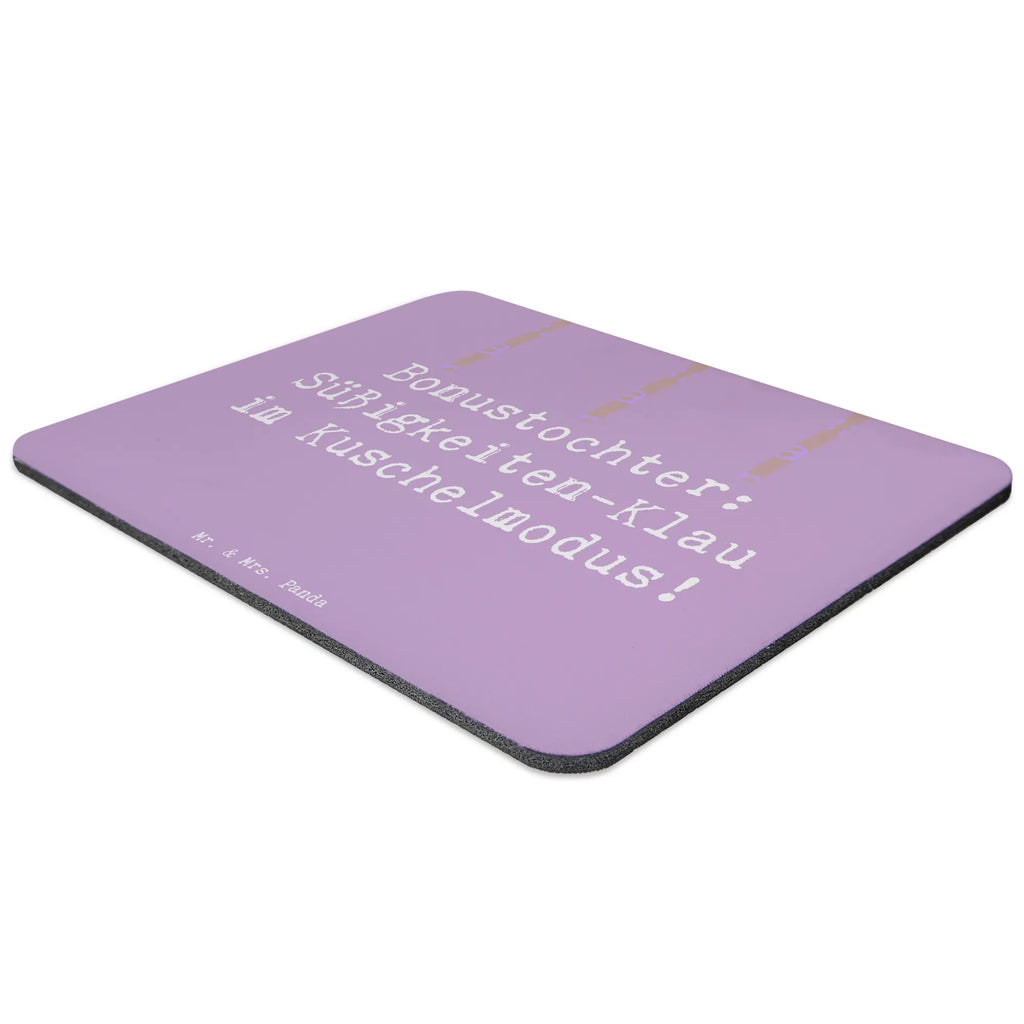 Mauspad Spruch Bonustochter Überraschungen Mousepad, Computer zubehör, Büroausstattung, PC Zubehör, Arbeitszimmer, Mauspad, Einzigartiges Mauspad, Designer Mauspad, Mausunterlage, Mauspad Büro, Familie, Vatertag, Muttertag, Bruder, Schwester, Mama, Papa, Oma, Opa