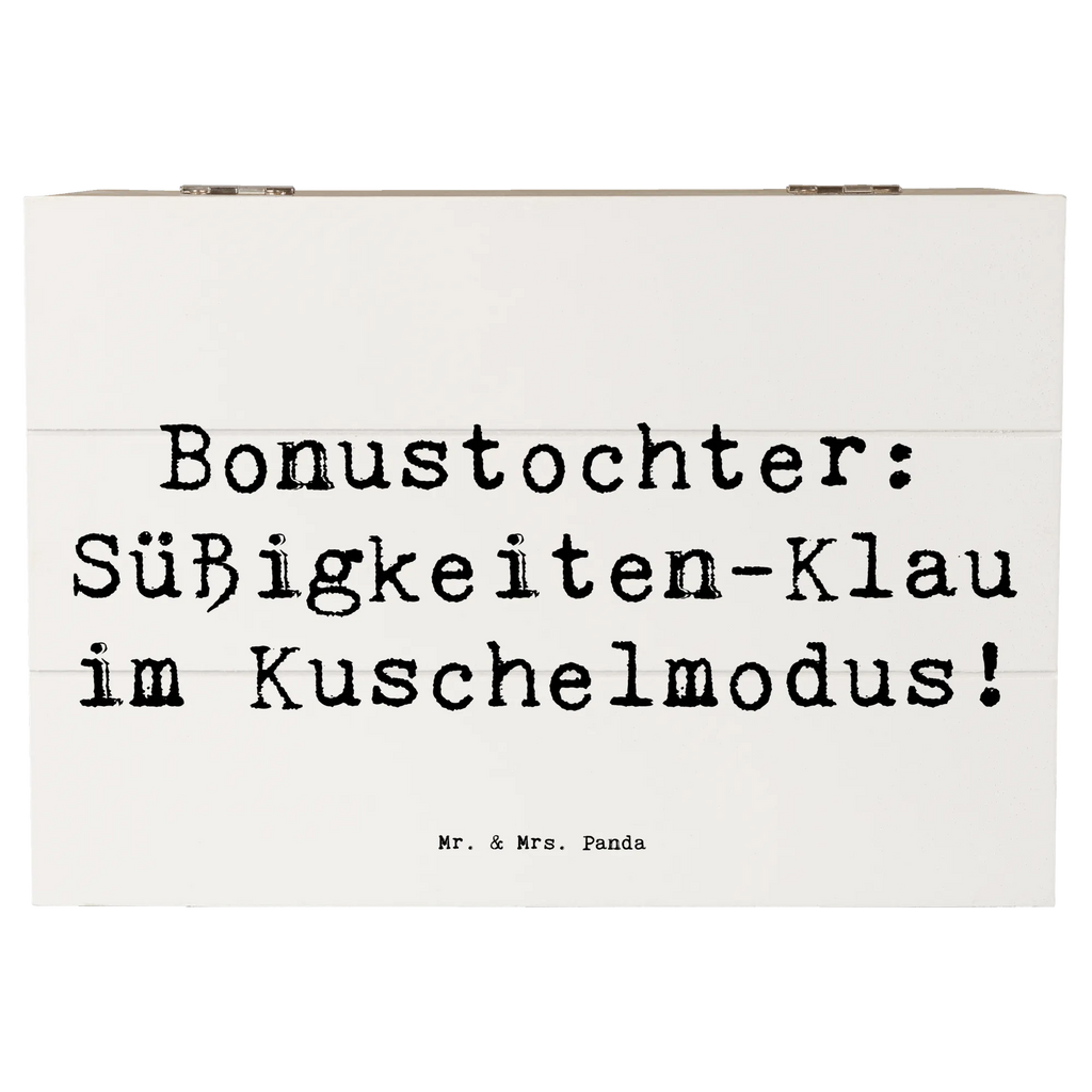 Holzkiste Spruch Bonustochter Überraschungen Holzkiste, Kiste, Schatzkiste, Truhe, Schatulle, XXL, Erinnerungsbox, Erinnerungskiste, Dekokiste, Aufbewahrungsbox, Geschenkbox, Geschenkdose, Familie, Vatertag, Muttertag, Bruder, Schwester, Mama, Papa, Oma, Opa