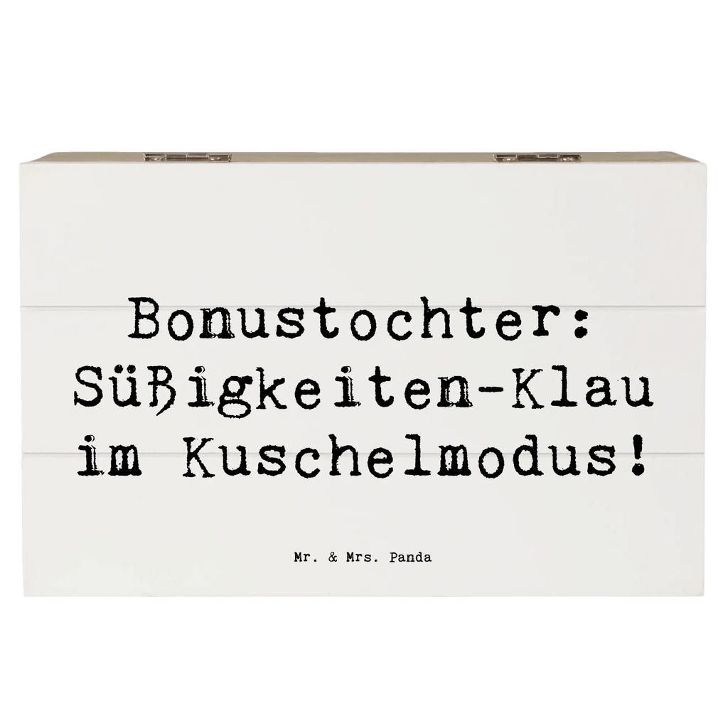 Holzkiste Spruch Bonustochter Überraschungen Holzkiste, Kiste, Schatzkiste, Truhe, Schatulle, XXL, Erinnerungsbox, Erinnerungskiste, Dekokiste, Aufbewahrungsbox, Geschenkbox, Geschenkdose, Familie, Vatertag, Muttertag, Bruder, Schwester, Mama, Papa, Oma, Opa