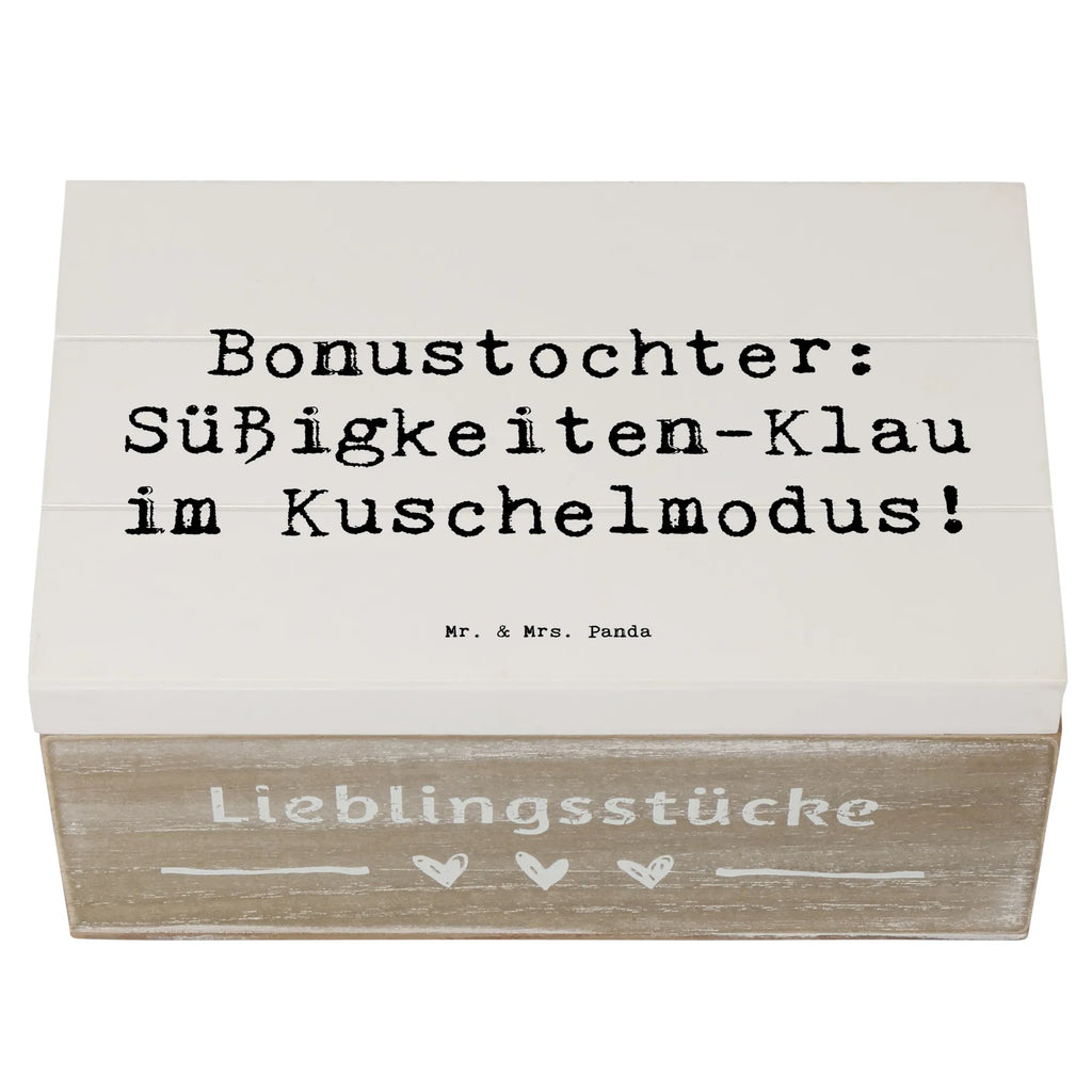 Holzkiste Spruch Bonustochter Überraschungen Holzkiste, Kiste, Schatzkiste, Truhe, Schatulle, XXL, Erinnerungsbox, Erinnerungskiste, Dekokiste, Aufbewahrungsbox, Geschenkbox, Geschenkdose, Familie, Vatertag, Muttertag, Bruder, Schwester, Mama, Papa, Oma, Opa