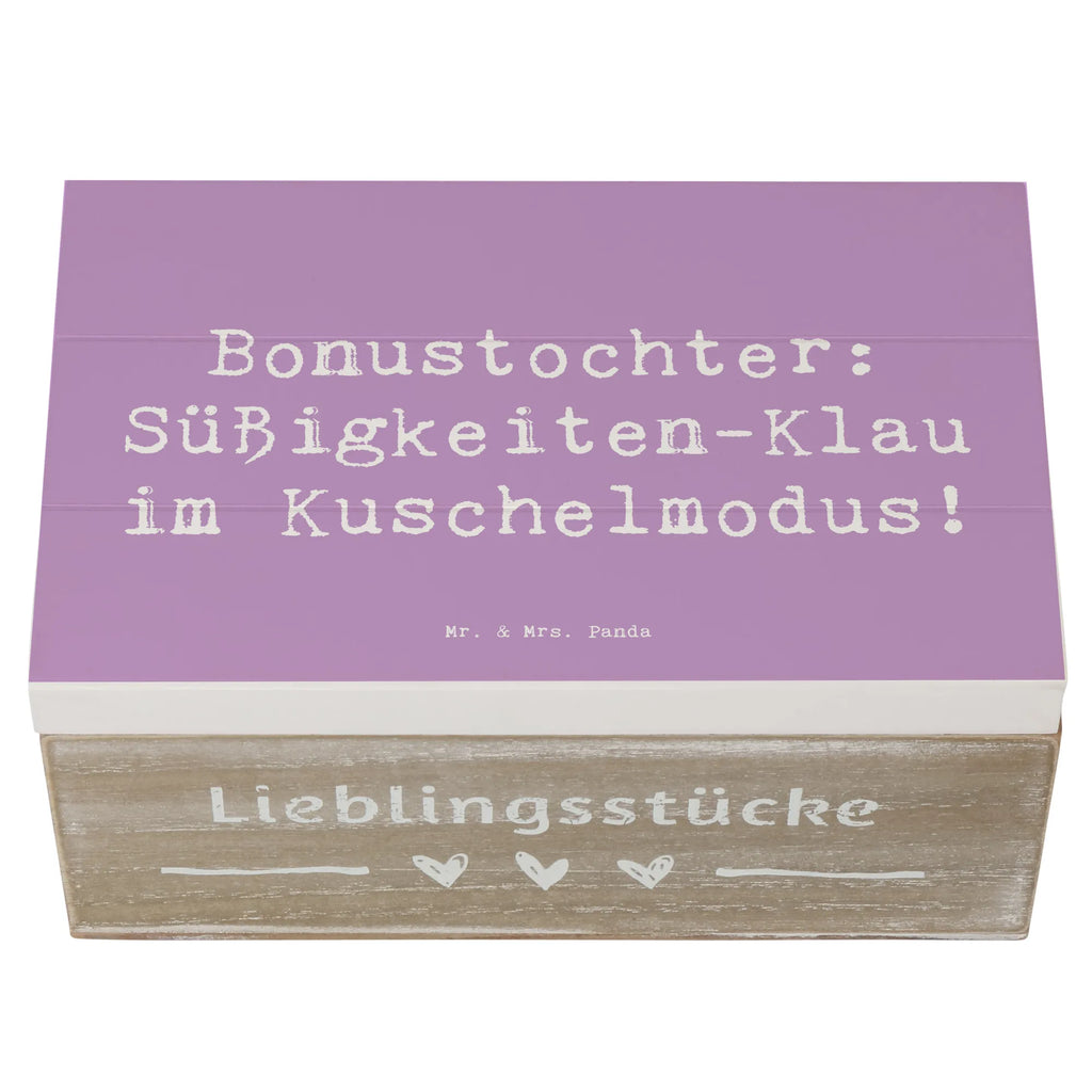 Holzkiste Spruch Bonustochter Überraschungen Holzkiste, Kiste, Schatzkiste, Truhe, Schatulle, XXL, Erinnerungsbox, Erinnerungskiste, Dekokiste, Aufbewahrungsbox, Geschenkbox, Geschenkdose, Familie, Vatertag, Muttertag, Bruder, Schwester, Mama, Papa, Oma, Opa