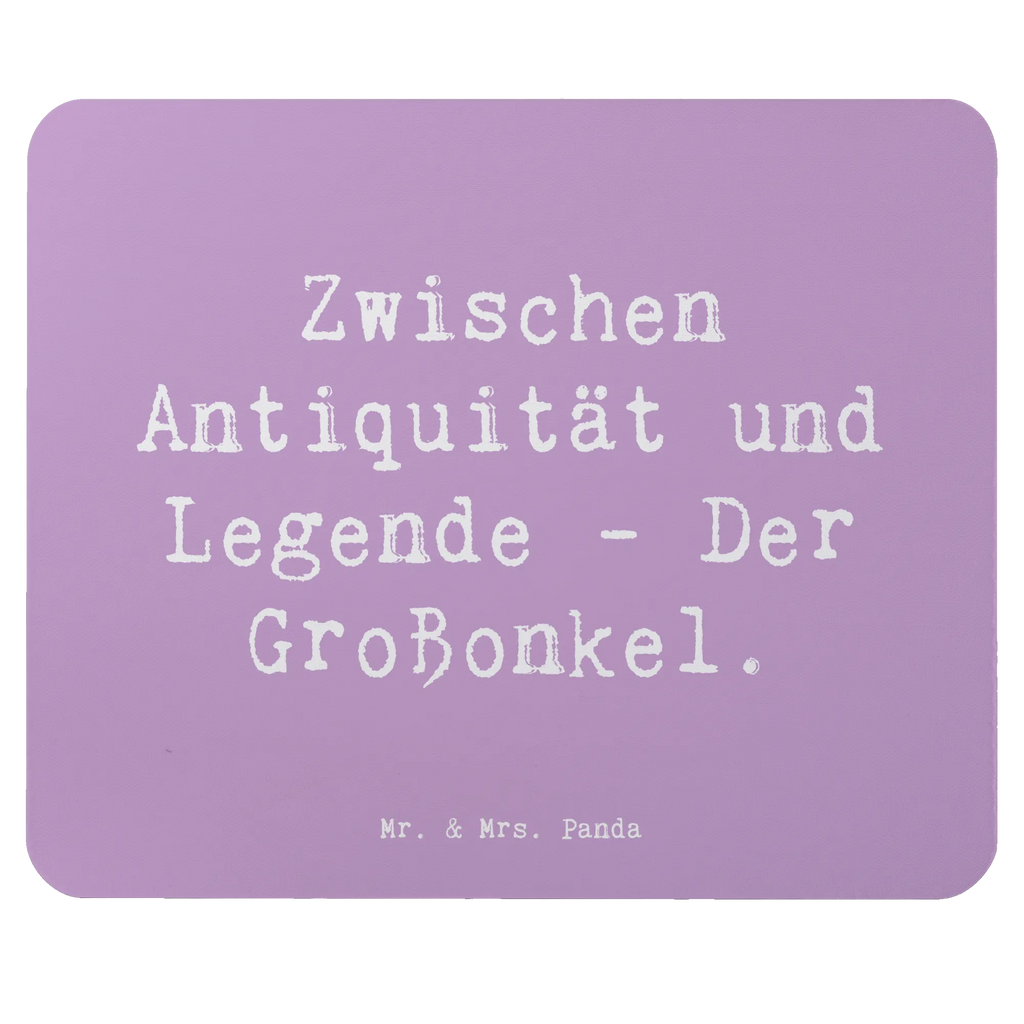 Mauspad Spruch Zwischen Antiquität und Legende - Der Großonkel. Mousepad, Computer zubehör, Büroausstattung, PC Zubehör, Arbeitszimmer, Mauspad, Einzigartiges Mauspad, Designer Mauspad, Mausunterlage, Mauspad Büro, Familie, Vatertag, Muttertag, Bruder, Schwester, Mama, Papa, Oma, Opa