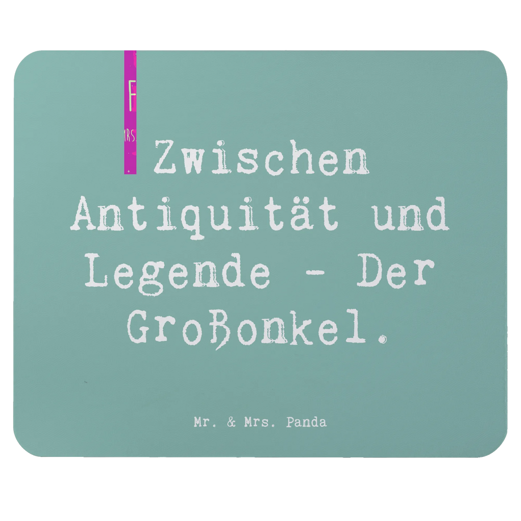 Mauspad Spruch Zwischen Antiquität und Legende - Der Großonkel. Mousepad, Computer zubehör, Büroausstattung, PC Zubehör, Arbeitszimmer, Mauspad, Einzigartiges Mauspad, Designer Mauspad, Mausunterlage, Mauspad Büro, Familie, Vatertag, Muttertag, Bruder, Schwester, Mama, Papa, Oma, Opa