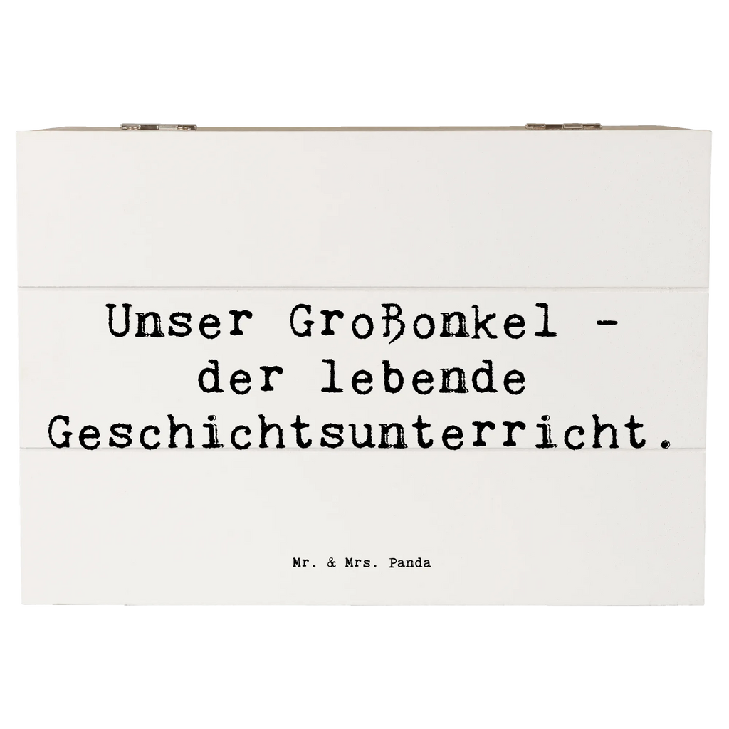 Holzkiste Spruch Großonkel Geschichtsunterricht Holzkiste, Kiste, Schatzkiste, Truhe, Schatulle, XXL, Erinnerungsbox, Erinnerungskiste, Dekokiste, Aufbewahrungsbox, Geschenkbox, Geschenkdose, Familie, Vatertag, Muttertag, Bruder, Schwester, Mama, Papa, Oma, Opa