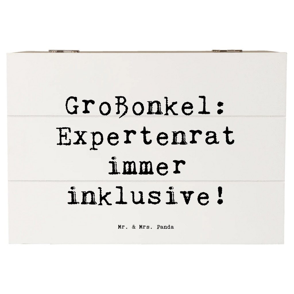 Holzkiste Spruch Großonkel Rat Holzkiste, Kiste, Schatzkiste, Truhe, Schatulle, XXL, Erinnerungsbox, Erinnerungskiste, Dekokiste, Aufbewahrungsbox, Geschenkbox, Geschenkdose, Familie, Vatertag, Muttertag, Bruder, Schwester, Mama, Papa, Oma, Opa