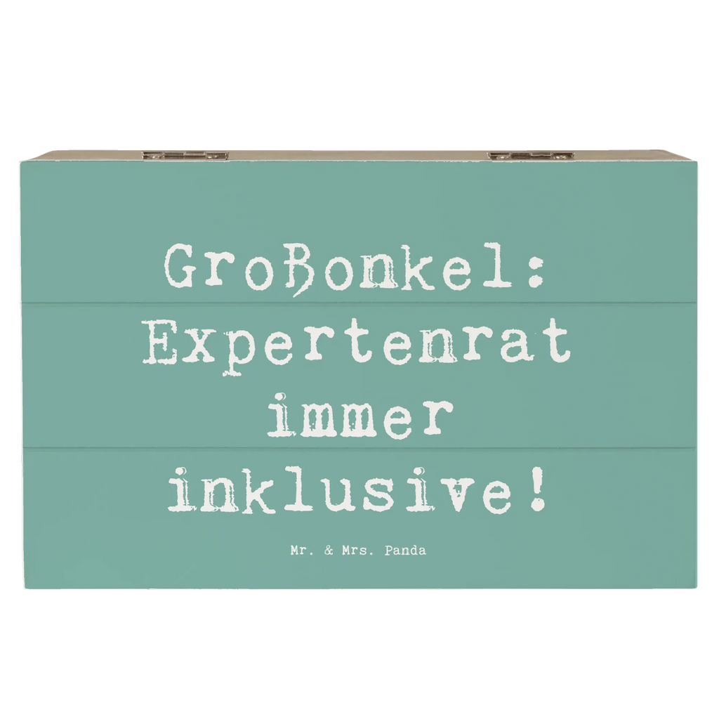 Holzkiste Spruch Großonkel Rat Holzkiste, Kiste, Schatzkiste, Truhe, Schatulle, XXL, Erinnerungsbox, Erinnerungskiste, Dekokiste, Aufbewahrungsbox, Geschenkbox, Geschenkdose, Familie, Vatertag, Muttertag, Bruder, Schwester, Mama, Papa, Oma, Opa