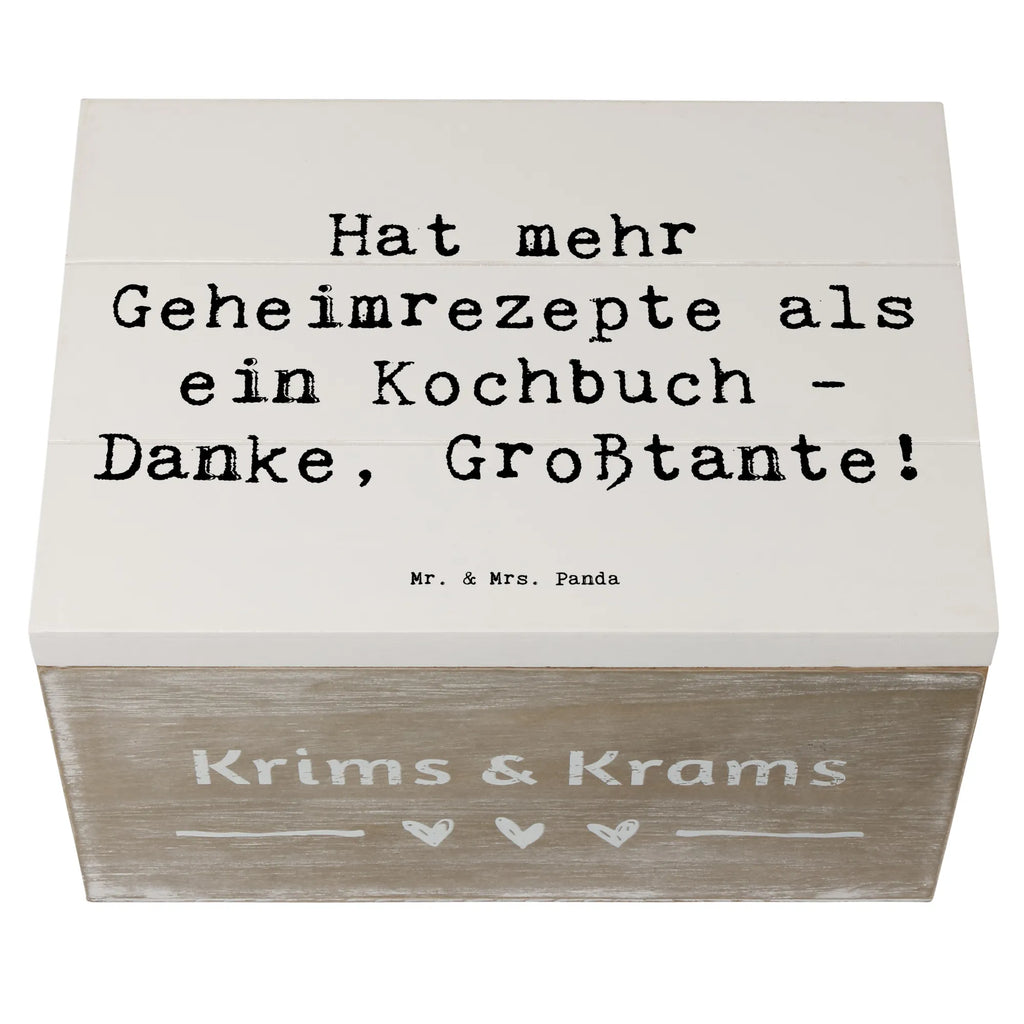 Holzkiste Spruch Geheimrezepte Großtante Holzkiste, Kiste, Schatzkiste, Truhe, Schatulle, XXL, Erinnerungsbox, Erinnerungskiste, Dekokiste, Aufbewahrungsbox, Geschenkbox, Geschenkdose, Familie, Vatertag, Muttertag, Bruder, Schwester, Mama, Papa, Oma, Opa