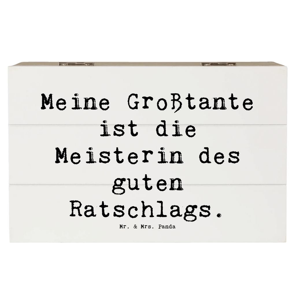 Holzkiste Spruch Großtante Ratschlag Holzkiste, Kiste, Schatzkiste, Truhe, Schatulle, XXL, Erinnerungsbox, Erinnerungskiste, Dekokiste, Aufbewahrungsbox, Geschenkbox, Geschenkdose, Familie, Vatertag, Muttertag, Bruder, Schwester, Mama, Papa, Oma, Opa