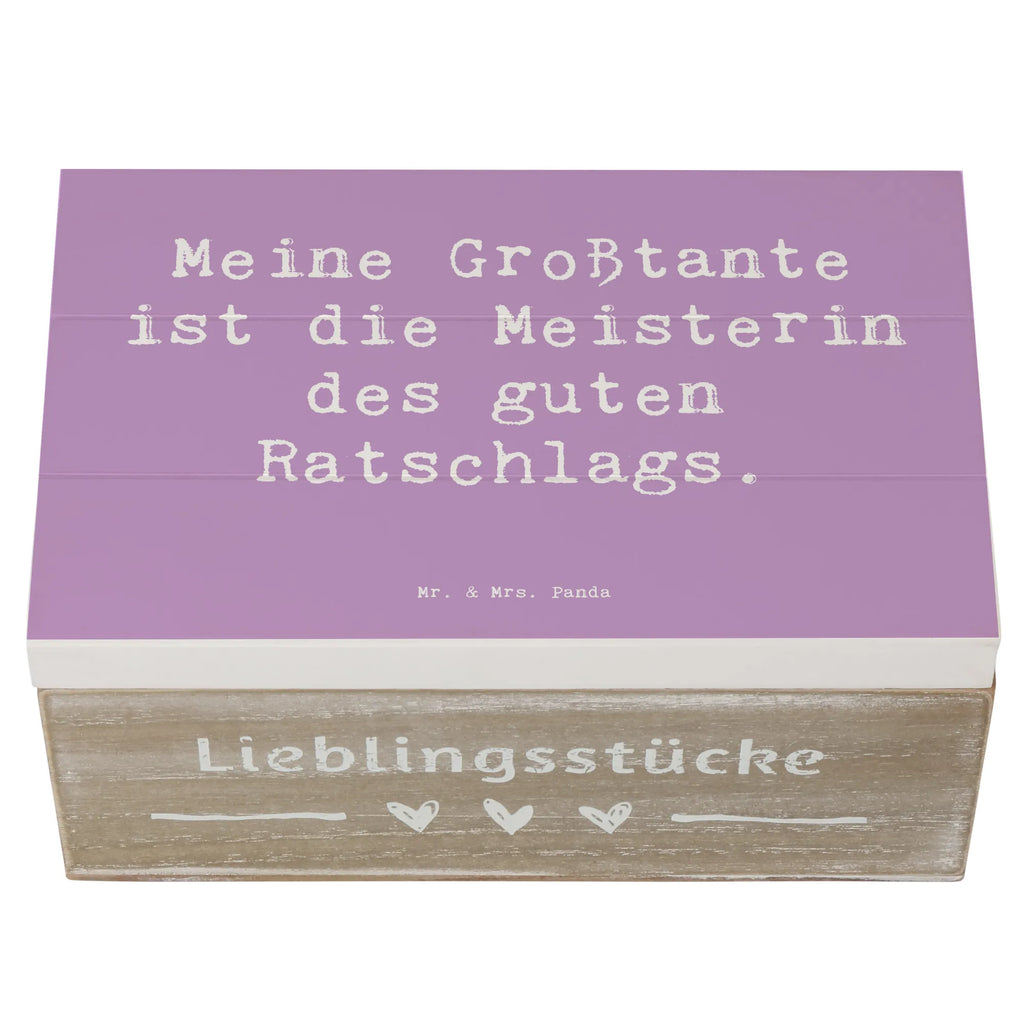 Holzkiste Spruch Großtante Ratschlag Holzkiste, Kiste, Schatzkiste, Truhe, Schatulle, XXL, Erinnerungsbox, Erinnerungskiste, Dekokiste, Aufbewahrungsbox, Geschenkbox, Geschenkdose, Familie, Vatertag, Muttertag, Bruder, Schwester, Mama, Papa, Oma, Opa