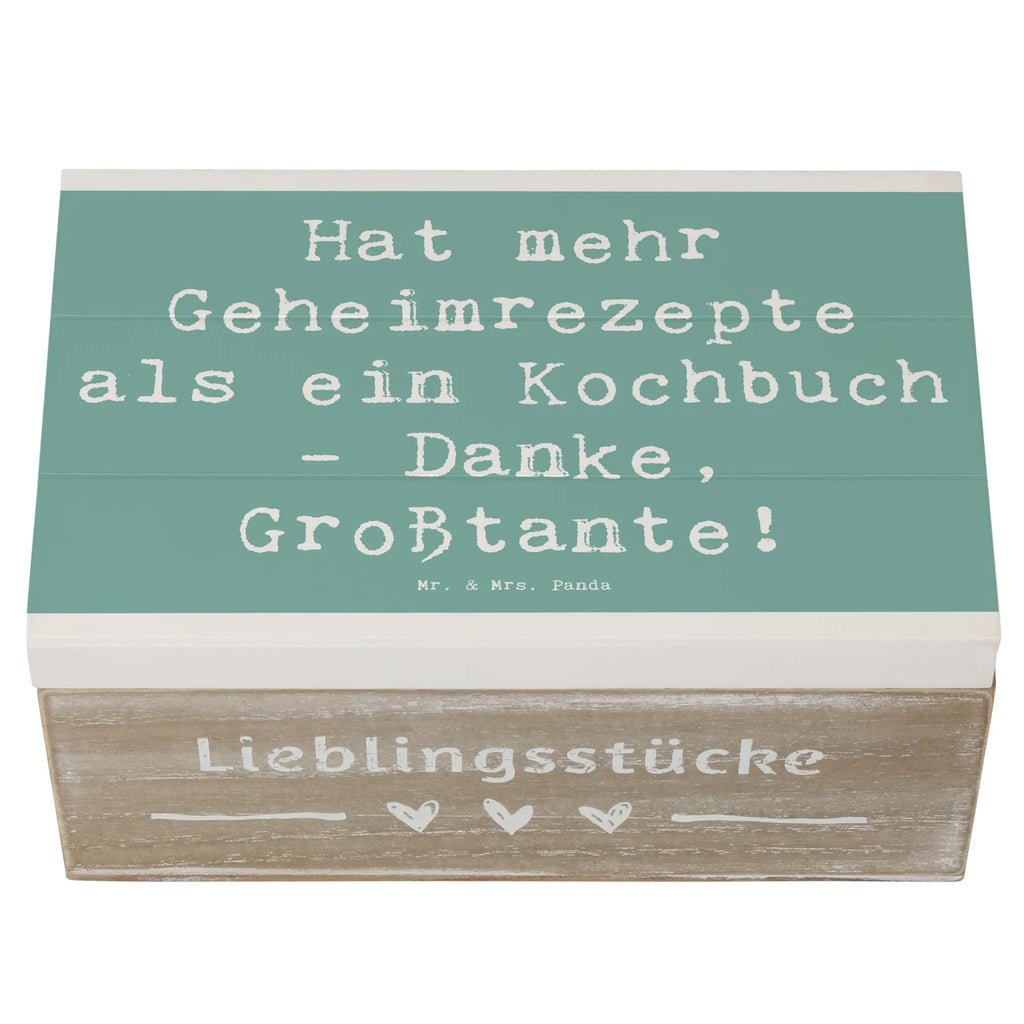 Holzkiste Spruch Geheimrezepte Großtante Holzkiste, Kiste, Schatzkiste, Truhe, Schatulle, XXL, Erinnerungsbox, Erinnerungskiste, Dekokiste, Aufbewahrungsbox, Geschenkbox, Geschenkdose, Familie, Vatertag, Muttertag, Bruder, Schwester, Mama, Papa, Oma, Opa