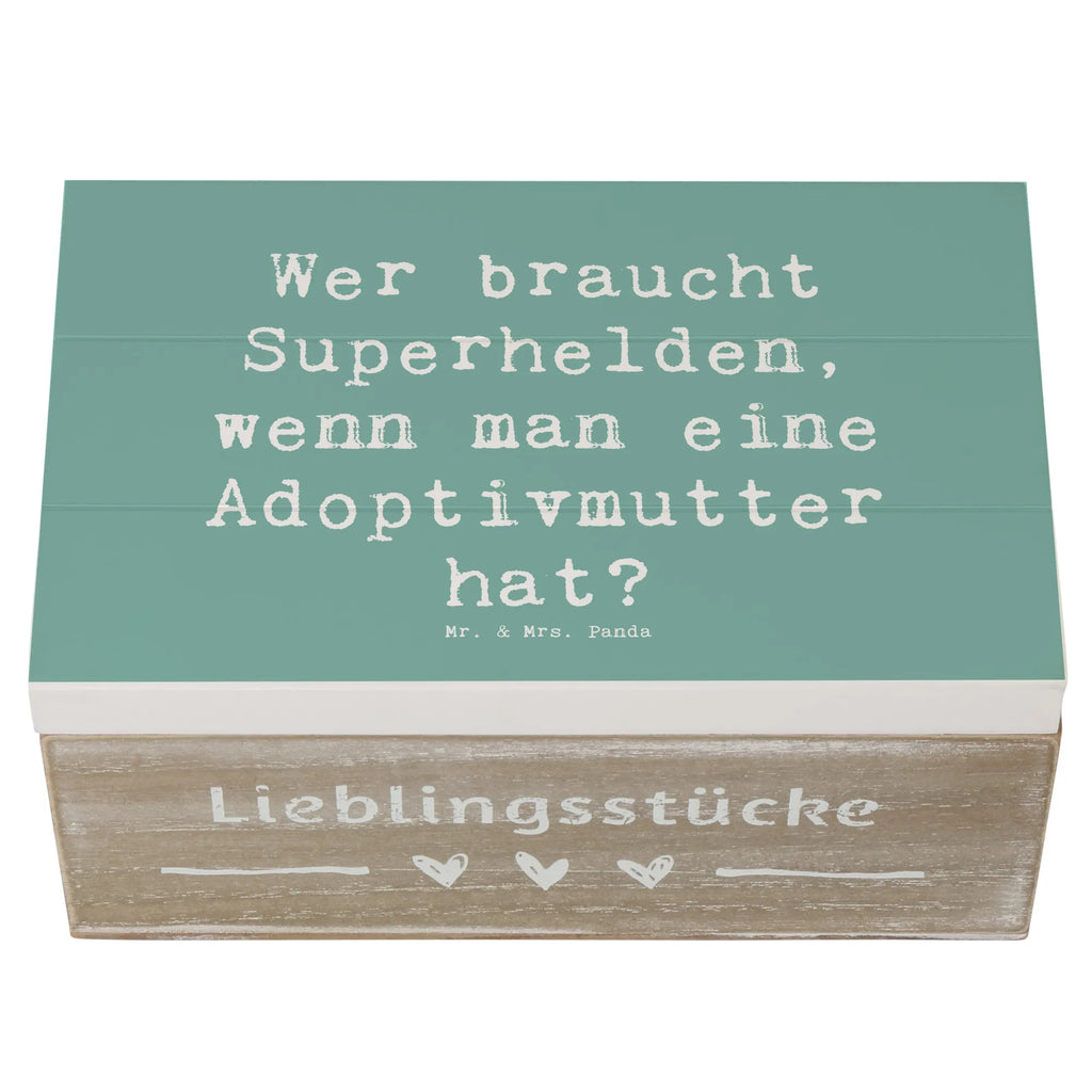 Holzkiste Spruch Adoptivmutter Heldin Holzkiste, Kiste, Schatzkiste, Truhe, Schatulle, XXL, Erinnerungsbox, Erinnerungskiste, Dekokiste, Aufbewahrungsbox, Geschenkbox, Geschenkdose, Familie, Vatertag, Muttertag, Bruder, Schwester, Mama, Papa, Oma, Opa