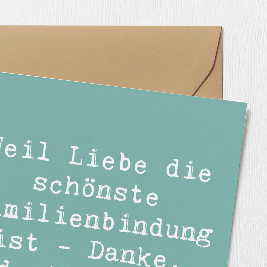 Deluxe Karte Spruch Danke Adoptivvater Karte, Grußkarte, Klappkarte, Einladungskarte, Glückwunschkarte, Hochzeitskarte, Geburtstagskarte, Hochwertige Grußkarte, Hochwertige Klappkarte, Familie, Vatertag, Muttertag, Bruder, Schwester, Mama, Papa, Oma, Opa