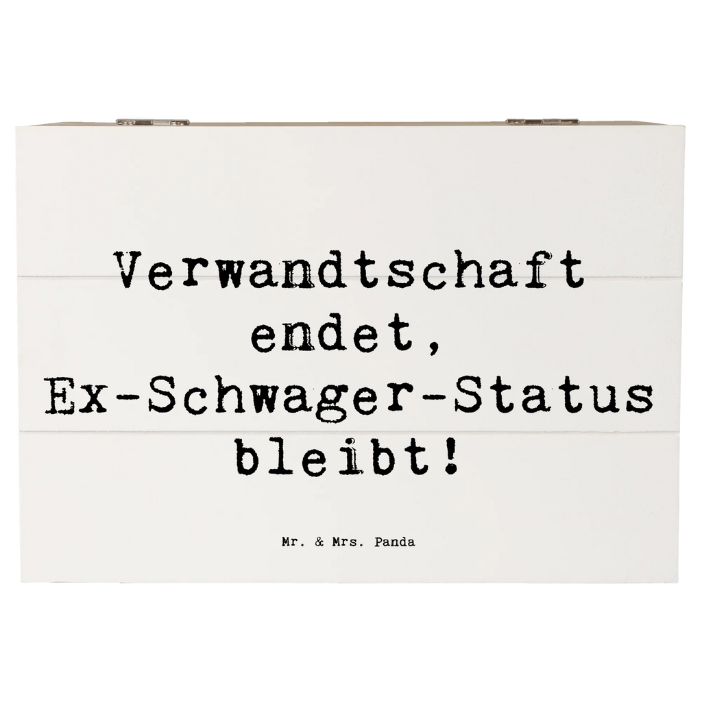 Holzkiste Spruch Ex-Schwager Erinnerung Holzkiste, Kiste, Schatzkiste, Truhe, Schatulle, XXL, Erinnerungsbox, Erinnerungskiste, Dekokiste, Aufbewahrungsbox, Geschenkbox, Geschenkdose, Familie, Vatertag, Muttertag, Bruder, Schwester, Mama, Papa, Oma, Opa