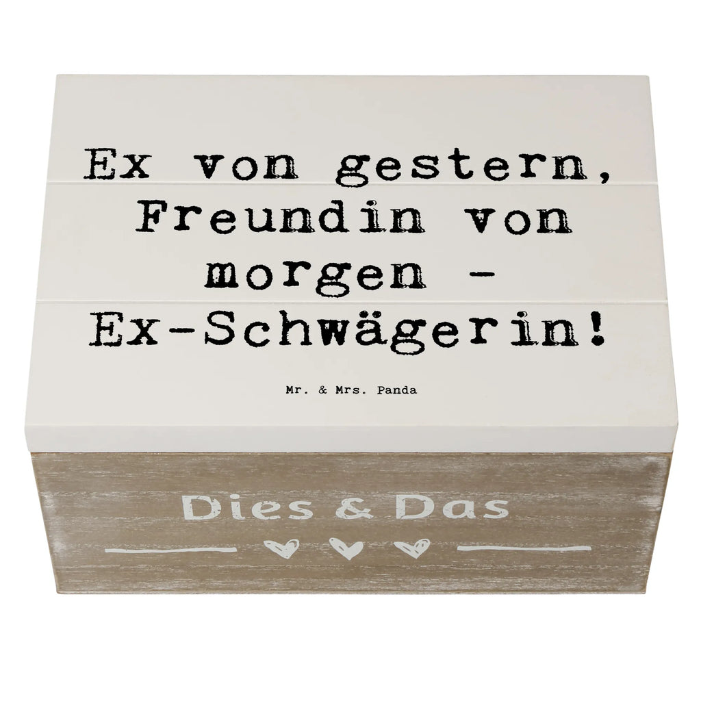 Holzkiste Spruch Ex-Schwägerin Überrascht Holzkiste, Kiste, Schatzkiste, Truhe, Schatulle, XXL, Erinnerungsbox, Erinnerungskiste, Dekokiste, Aufbewahrungsbox, Geschenkbox, Geschenkdose, Familie, Vatertag, Muttertag, Bruder, Schwester, Mama, Papa, Oma, Opa