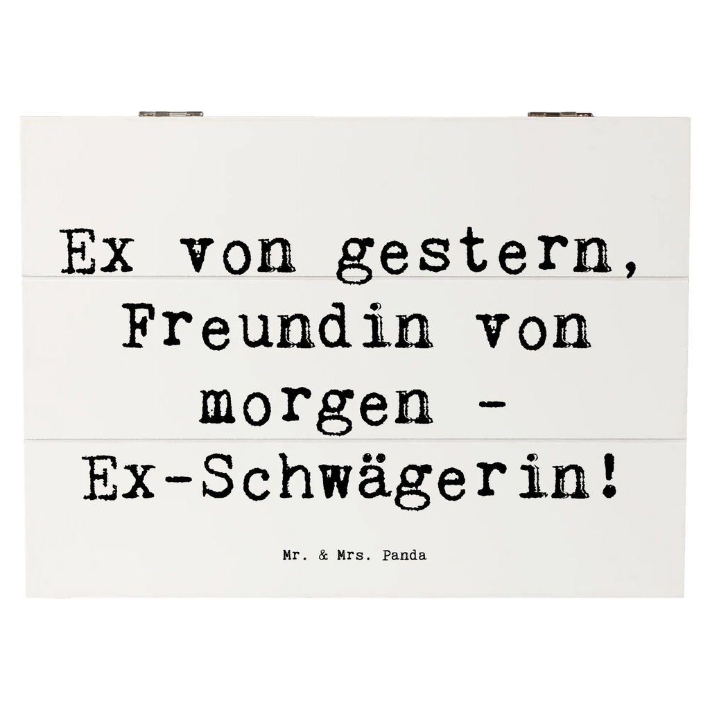 Holzkiste Spruch Ex-Schwägerin Überrascht Holzkiste, Kiste, Schatzkiste, Truhe, Schatulle, XXL, Erinnerungsbox, Erinnerungskiste, Dekokiste, Aufbewahrungsbox, Geschenkbox, Geschenkdose, Familie, Vatertag, Muttertag, Bruder, Schwester, Mama, Papa, Oma, Opa