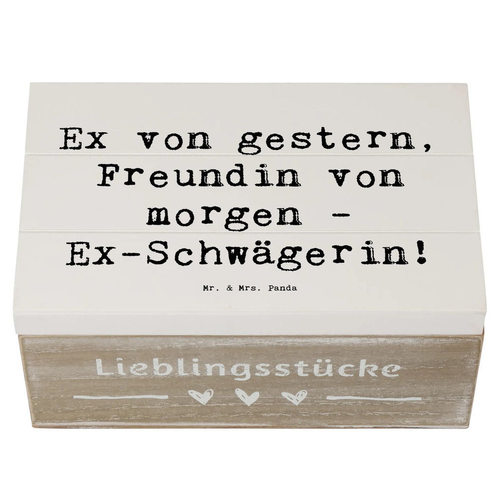 Holzkiste Spruch Ex-Schwägerin Überrascht Holzkiste, Kiste, Schatzkiste, Truhe, Schatulle, XXL, Erinnerungsbox, Erinnerungskiste, Dekokiste, Aufbewahrungsbox, Geschenkbox, Geschenkdose, Familie, Vatertag, Muttertag, Bruder, Schwester, Mama, Papa, Oma, Opa