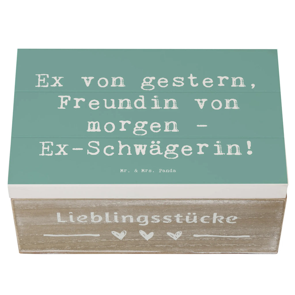 Holzkiste Spruch Ex-Schwägerin Überrascht Holzkiste, Kiste, Schatzkiste, Truhe, Schatulle, XXL, Erinnerungsbox, Erinnerungskiste, Dekokiste, Aufbewahrungsbox, Geschenkbox, Geschenkdose, Familie, Vatertag, Muttertag, Bruder, Schwester, Mama, Papa, Oma, Opa