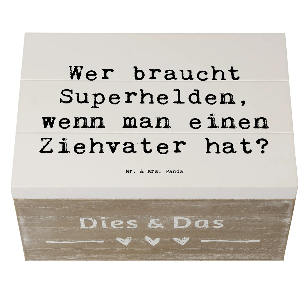 Holzkiste Spruch Ziehvater Held Holzkiste, Kiste, Schatzkiste, Truhe, Schatulle, XXL, Erinnerungsbox, Erinnerungskiste, Dekokiste, Aufbewahrungsbox, Geschenkbox, Geschenkdose, Familie, Vatertag, Muttertag, Bruder, Schwester, Mama, Papa, Oma, Opa