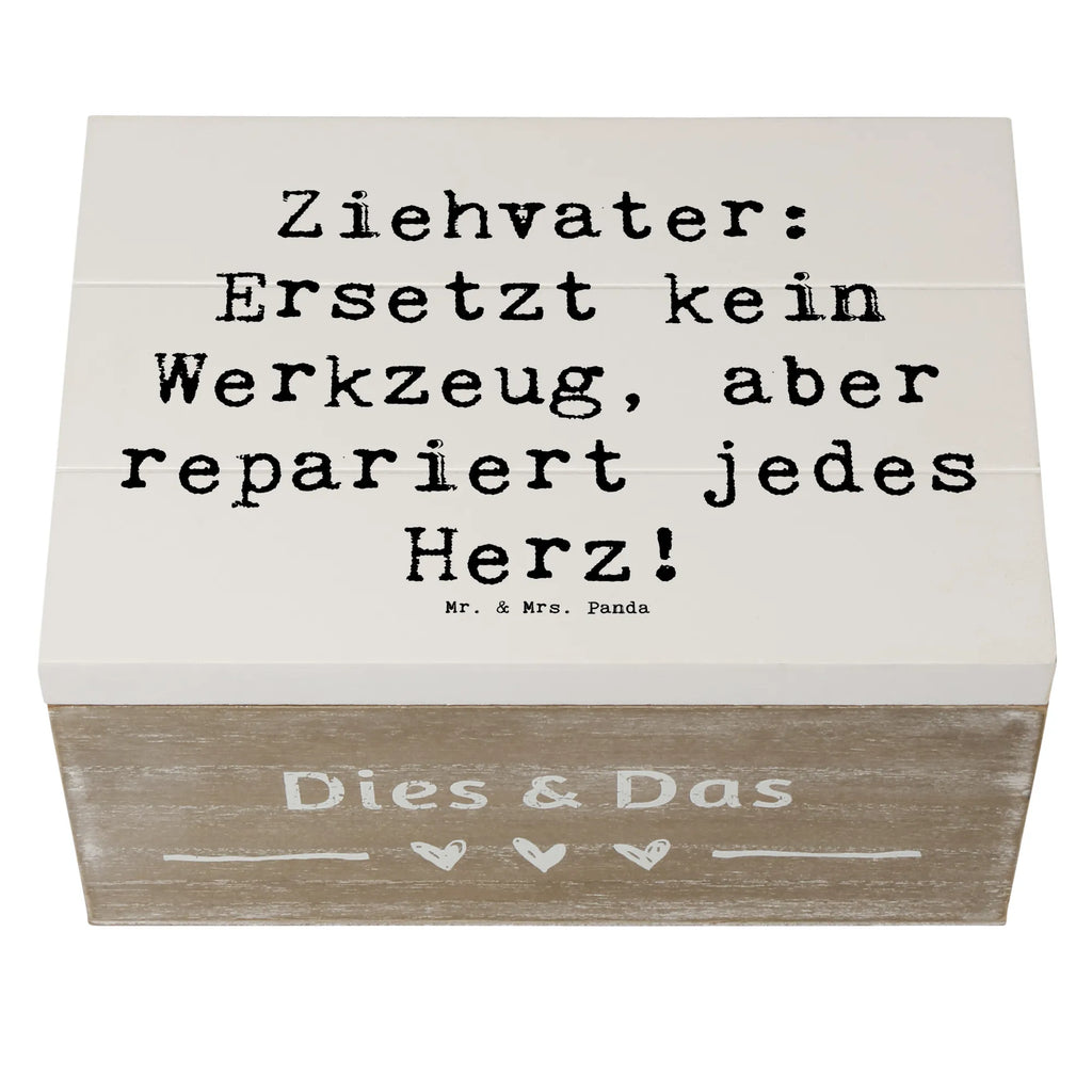 Holzkiste Spruch Ziehvater Herzreparatur Holzkiste, Kiste, Schatzkiste, Truhe, Schatulle, XXL, Erinnerungsbox, Erinnerungskiste, Dekokiste, Aufbewahrungsbox, Geschenkbox, Geschenkdose, Familie, Vatertag, Muttertag, Bruder, Schwester, Mama, Papa, Oma, Opa