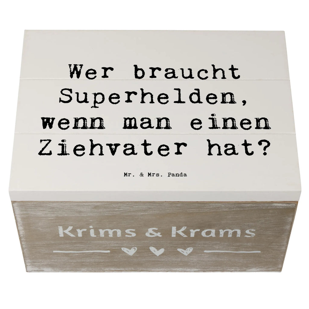 Holzkiste Spruch Ziehvater Held Holzkiste, Kiste, Schatzkiste, Truhe, Schatulle, XXL, Erinnerungsbox, Erinnerungskiste, Dekokiste, Aufbewahrungsbox, Geschenkbox, Geschenkdose, Familie, Vatertag, Muttertag, Bruder, Schwester, Mama, Papa, Oma, Opa