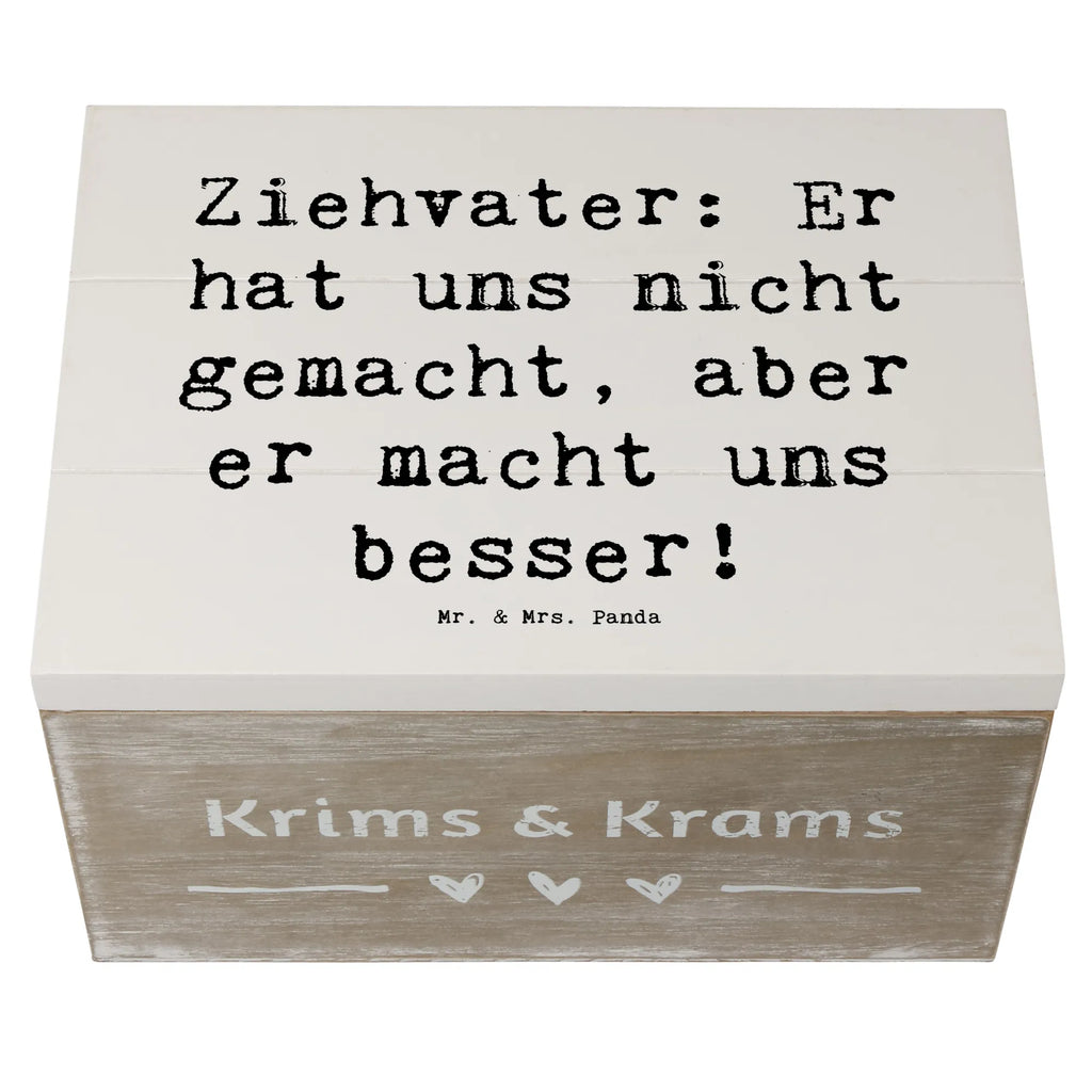 Holzkiste Spruch Ziehvater Liebe Holzkiste, Kiste, Schatzkiste, Truhe, Schatulle, XXL, Erinnerungsbox, Erinnerungskiste, Dekokiste, Aufbewahrungsbox, Geschenkbox, Geschenkdose, Familie, Vatertag, Muttertag, Bruder, Schwester, Mama, Papa, Oma, Opa