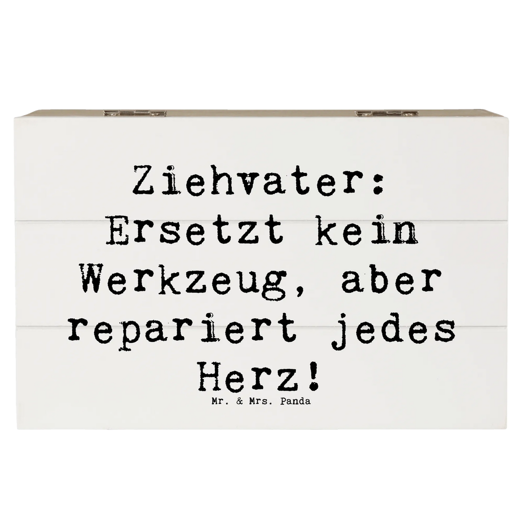 Holzkiste Spruch Ziehvater Herzreparatur Holzkiste, Kiste, Schatzkiste, Truhe, Schatulle, XXL, Erinnerungsbox, Erinnerungskiste, Dekokiste, Aufbewahrungsbox, Geschenkbox, Geschenkdose, Familie, Vatertag, Muttertag, Bruder, Schwester, Mama, Papa, Oma, Opa