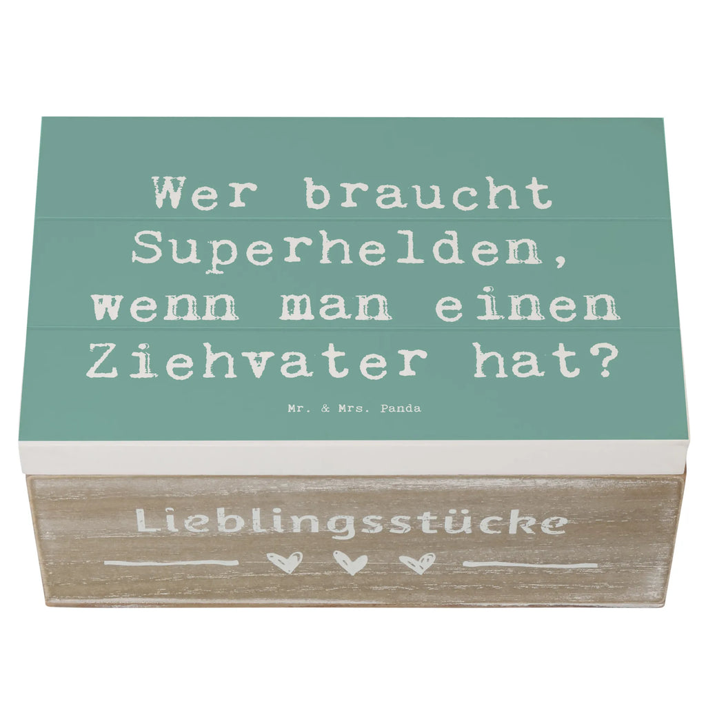 Holzkiste Spruch Ziehvater Held Holzkiste, Kiste, Schatzkiste, Truhe, Schatulle, XXL, Erinnerungsbox, Erinnerungskiste, Dekokiste, Aufbewahrungsbox, Geschenkbox, Geschenkdose, Familie, Vatertag, Muttertag, Bruder, Schwester, Mama, Papa, Oma, Opa