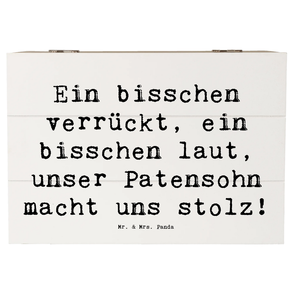 Holzkiste Spruch Stolzer Patensohn Holzkiste, Kiste, Schatzkiste, Truhe, Schatulle, XXL, Erinnerungsbox, Erinnerungskiste, Dekokiste, Aufbewahrungsbox, Geschenkbox, Geschenkdose, Familie, Vatertag, Muttertag, Bruder, Schwester, Mama, Papa, Oma, Opa