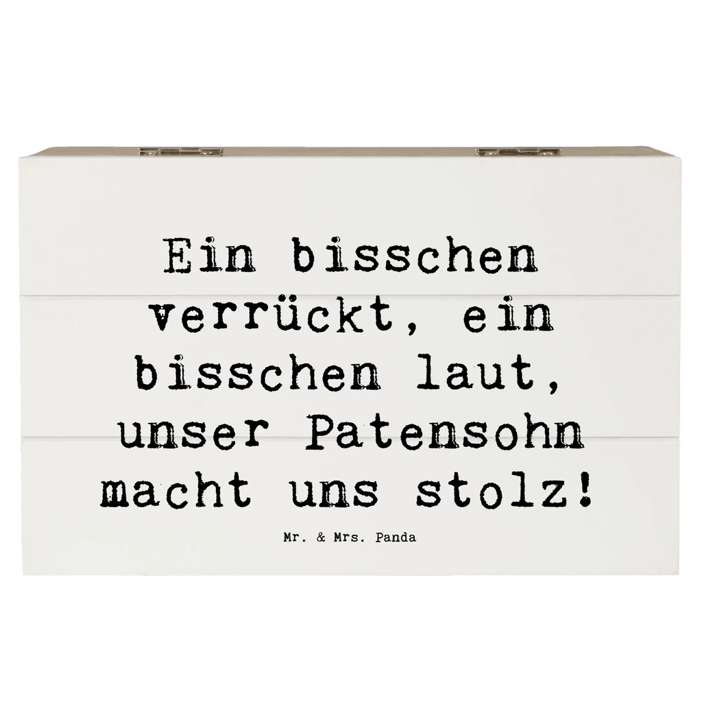 Holzkiste Spruch Stolzer Patensohn Holzkiste, Kiste, Schatzkiste, Truhe, Schatulle, XXL, Erinnerungsbox, Erinnerungskiste, Dekokiste, Aufbewahrungsbox, Geschenkbox, Geschenkdose, Familie, Vatertag, Muttertag, Bruder, Schwester, Mama, Papa, Oma, Opa