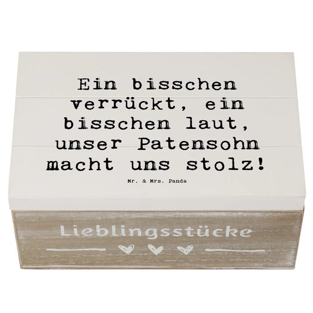 Holzkiste Spruch Stolzer Patensohn Holzkiste, Kiste, Schatzkiste, Truhe, Schatulle, XXL, Erinnerungsbox, Erinnerungskiste, Dekokiste, Aufbewahrungsbox, Geschenkbox, Geschenkdose, Familie, Vatertag, Muttertag, Bruder, Schwester, Mama, Papa, Oma, Opa