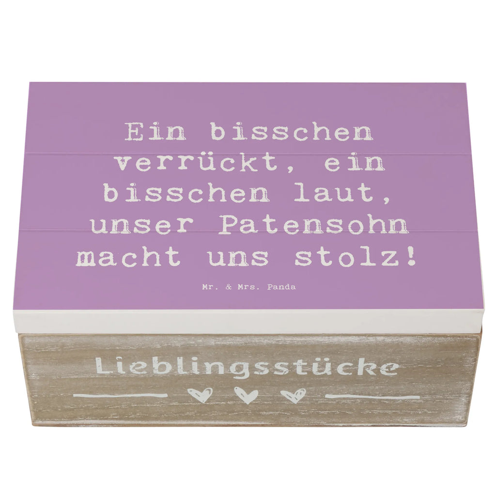 Holzkiste Spruch Stolzer Patensohn Holzkiste, Kiste, Schatzkiste, Truhe, Schatulle, XXL, Erinnerungsbox, Erinnerungskiste, Dekokiste, Aufbewahrungsbox, Geschenkbox, Geschenkdose, Familie, Vatertag, Muttertag, Bruder, Schwester, Mama, Papa, Oma, Opa